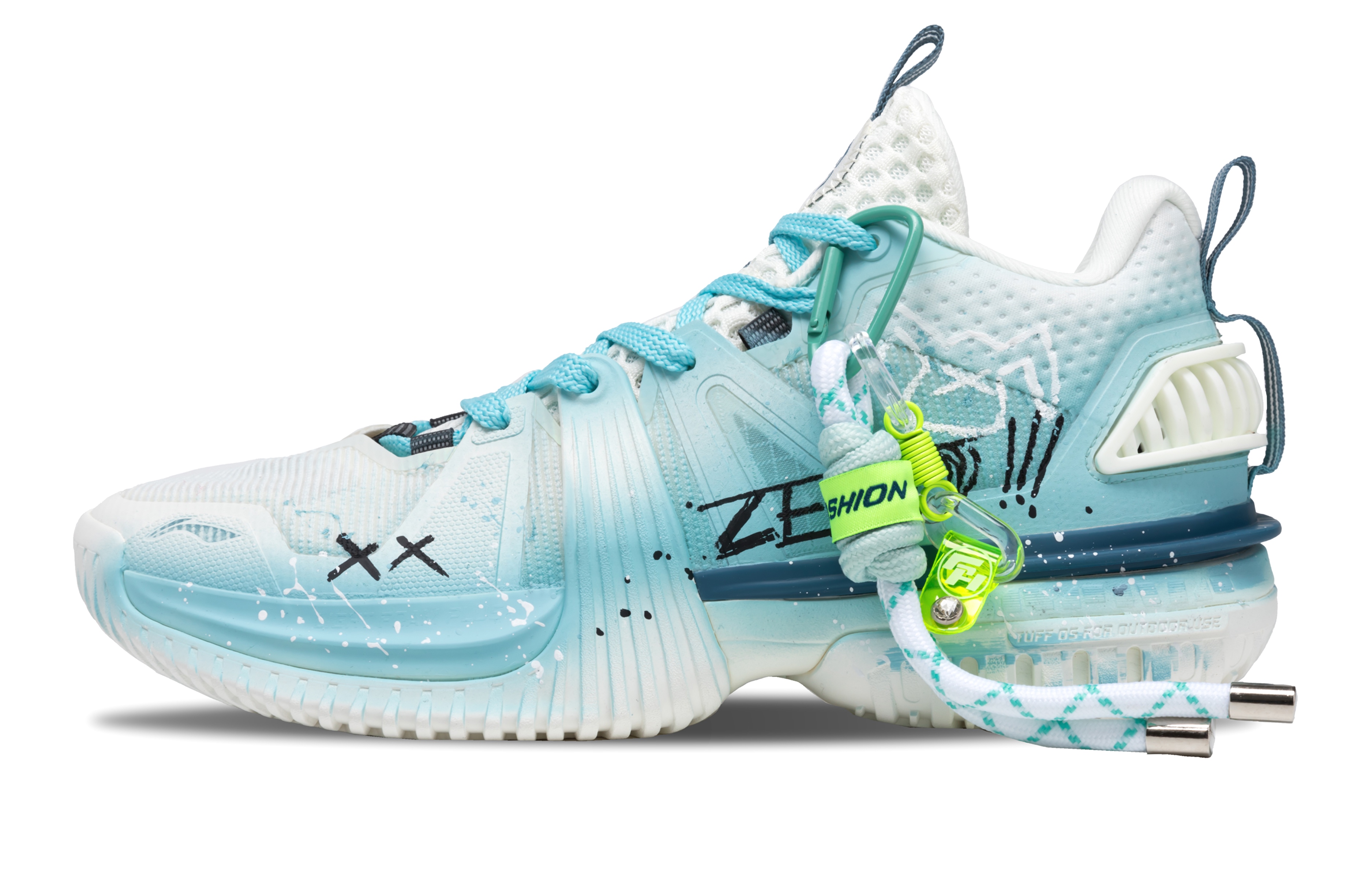 LINING Баскетбольные кроссовки Storm 2024 Oasis Breeze с износостойким сцеплением и низким верхом, мужские, белые, синие
LINING Баскетбольные кроссовки Storm 2024 Oasis Breeze с износостойким сцеплением и низким верхом, мужские, белые, синие