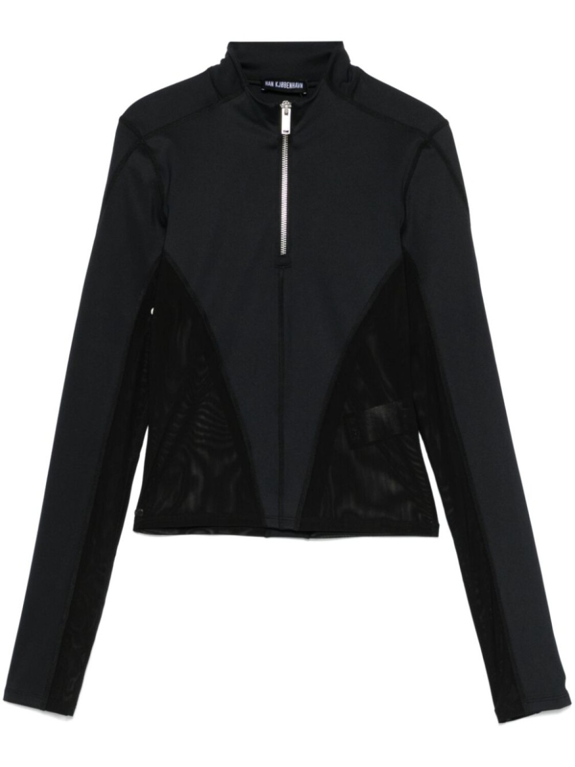 Трикотажный топ Han Kjøbenhavn с сетчатой отделкой, черный
Трикотажный топ Han Kjøbenhavn с сетчатой отделкой, черный