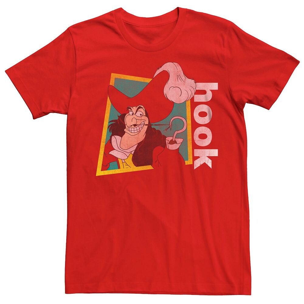 Мужская футболка с портретом Disney's Peter Pan Hook Licensed Character, красный
Мужская футболка с портретом Disney's Peter Pan Hook Licensed Character, красный