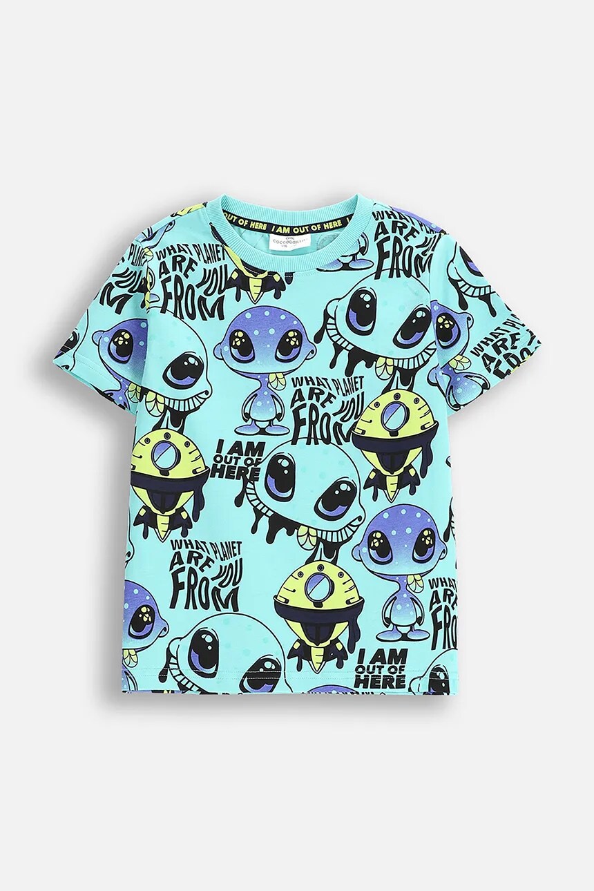 Футболка Coccodrillo, бирюзовый
Футболка Coccodrillo, бирюзовый