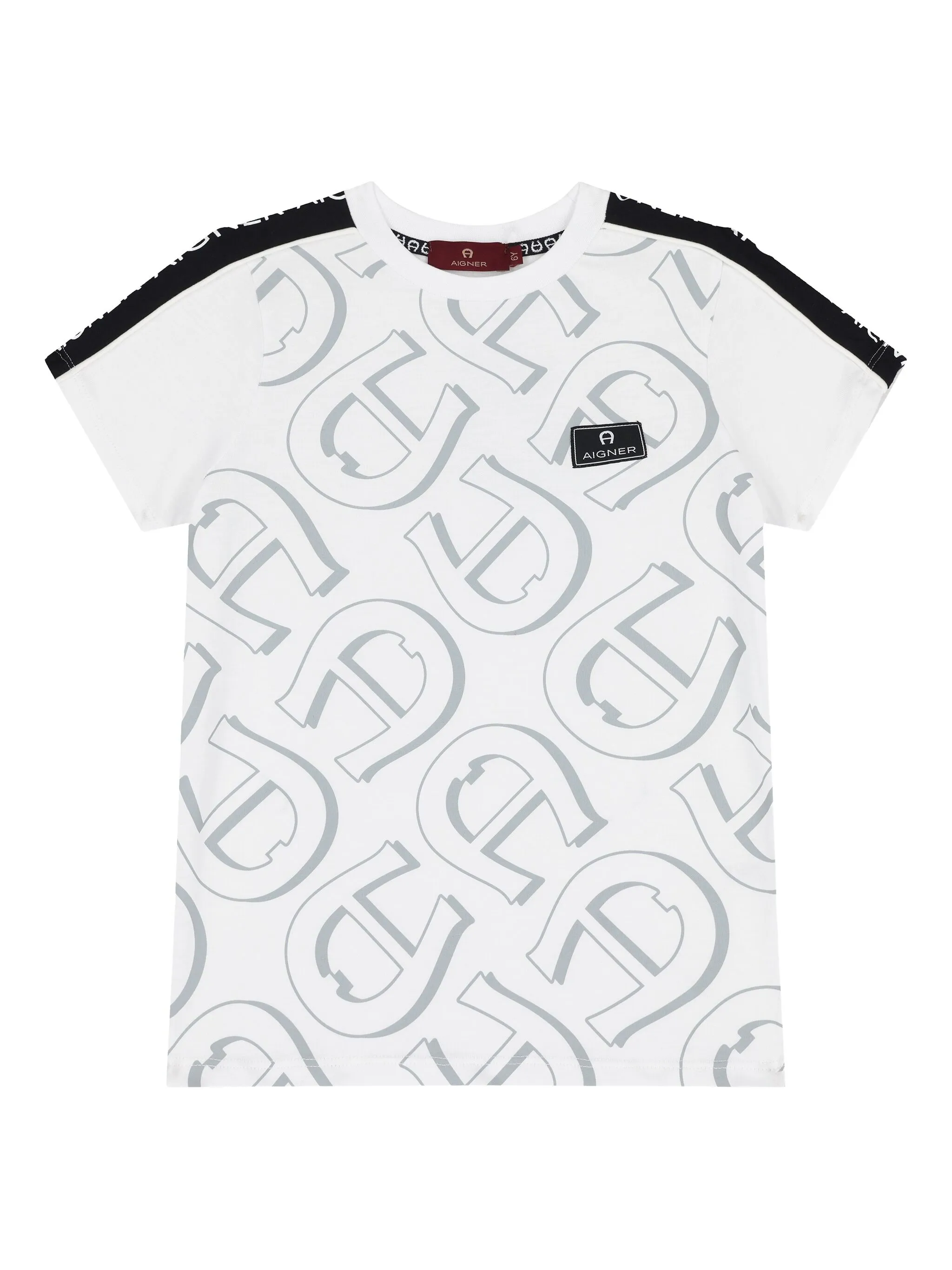 Футболка с логотипом и вставками Aigner Kids, белый
Футболка с логотипом и вставками Aigner Kids, белый
