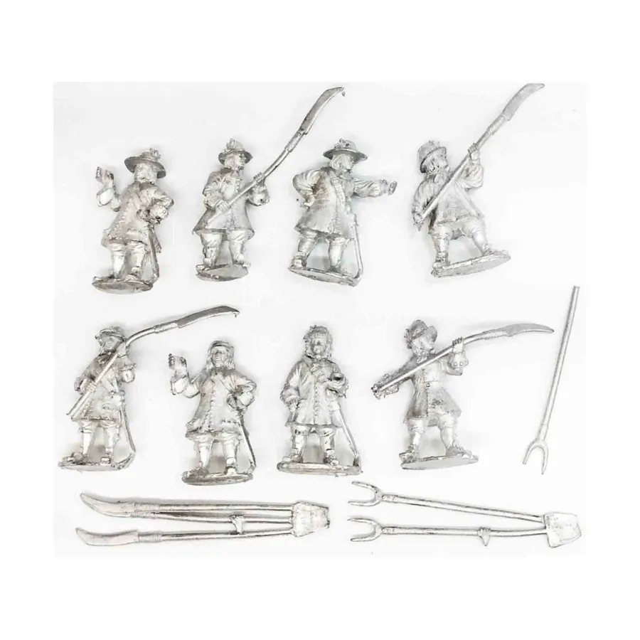 Командование повстанцев Монмута № 1, Historical Miniatures - Loose Miniatures (25mm)
Командование повстанцев Монмута № 1, Historical Miniatures - Loose Miniatures (25mm)