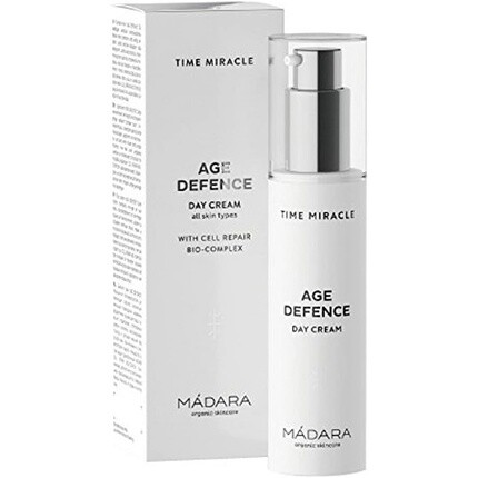 MÁDARA Organic Skincare Time Miracle Age Defense Дневной крем с гиалуроновой кислотой и клеточным биокомплексом 50 мл
MÁDARA Organic Skincare Time Miracle Age Defense Дневной крем с гиалуроновой кислотой и клеточным биокомплексом 50 мл