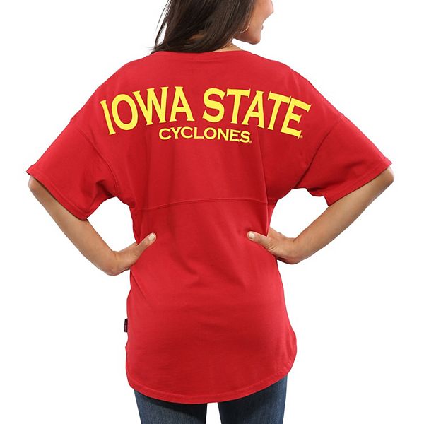 Женская футболка oversized Cardinal Iowa State Cyclones Spirit Jersey
Женская футболка oversized Cardinal Iowa State Cyclones Spirit Jersey