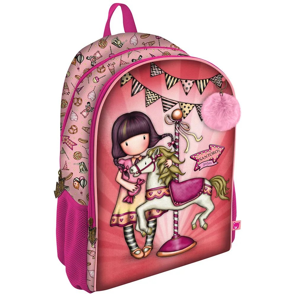 Рюкзак Santoro London Gorjuss Fairground Carousel 21 л, розовый
Рюкзак Santoro London Gorjuss Fairground Carousel 21 л, розовый