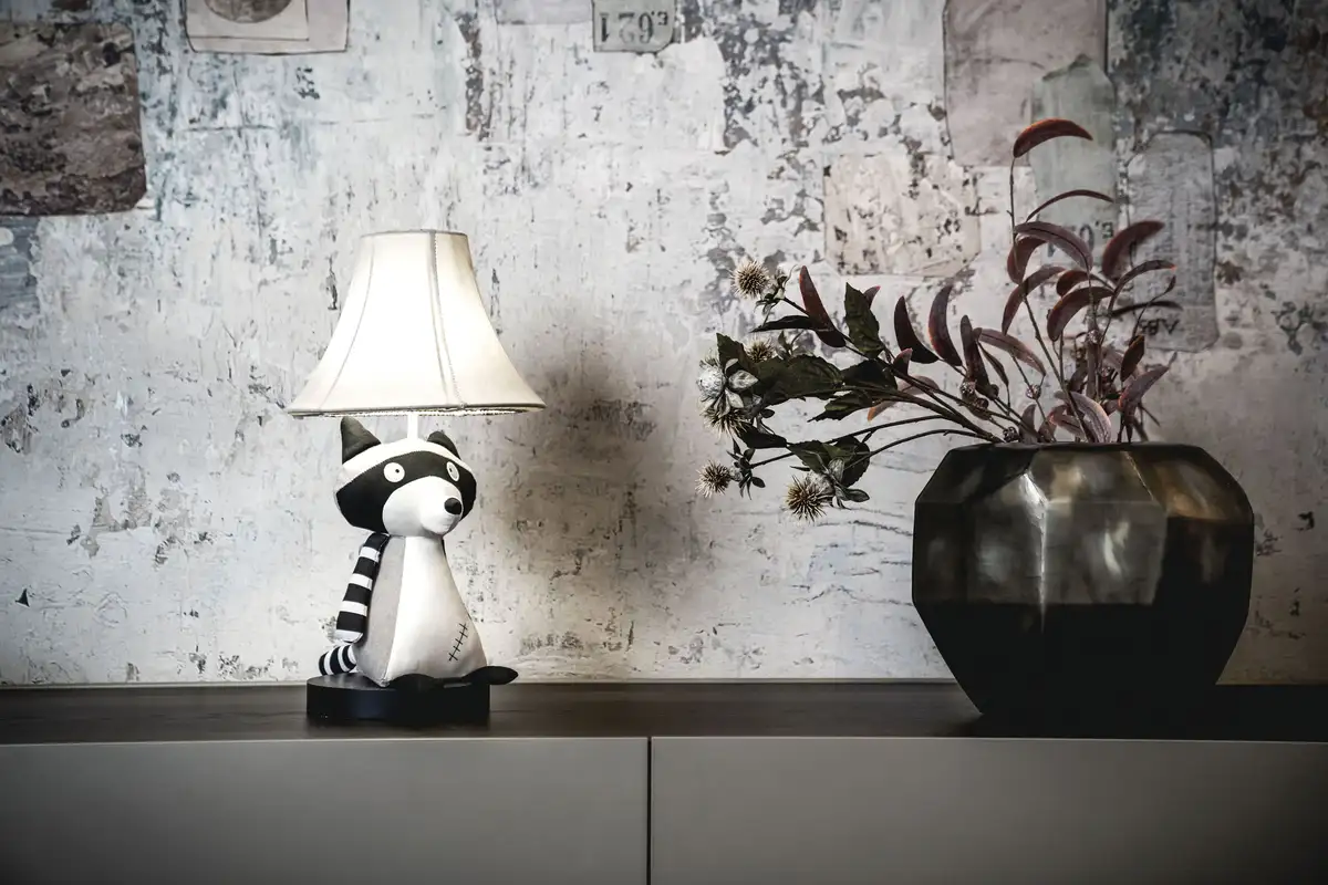 Happy Лампы для улыбающихся глаз Светодиодная настольная лампа "Енот Бен" Happy Lamps for smiling eyes Высота: 47 см, белый/черный/и/серый
Happy Лампы для улыбающихся глаз Светодиодная настольная лампа "Енот Бен" Happy Lamps for smiling eyes Высота: 47 см, белый/черный/и/серый
