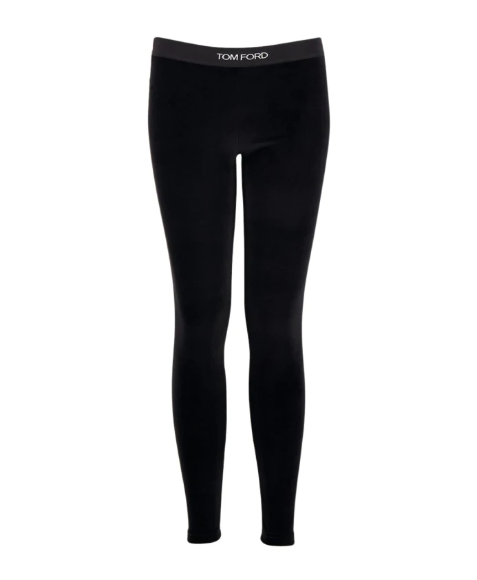 Черные велюровые леггинсы Tom Ford, черный
Черные велюровые леггинсы Tom Ford, черный