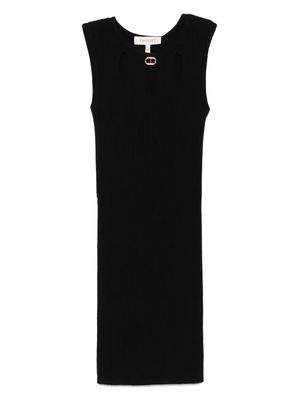 Платье с вырезами TWINSET Kids, черный
Платье с вырезами TWINSET Kids, черный