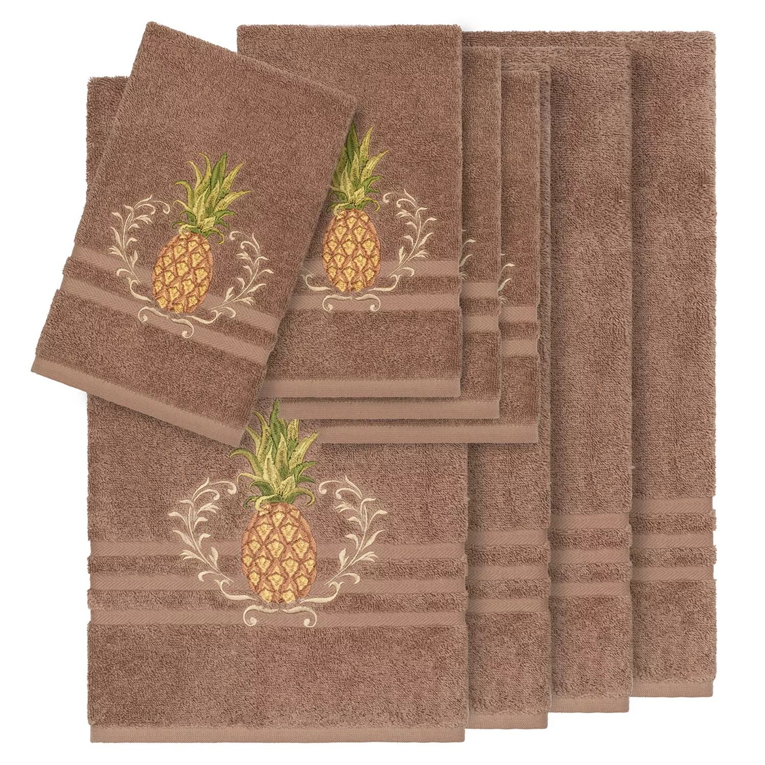Linum Home Textiles Набор полотенец из турецкого хлопка с украшением из 8 предметов
Linum Home Textiles Набор полотенец из турецкого хлопка с украшением из 8 предметов