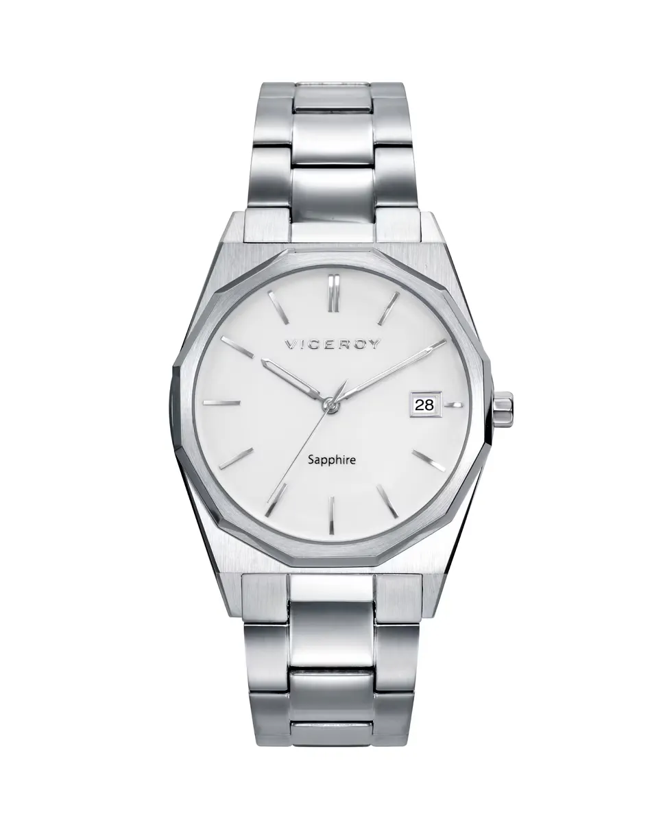 Нарядные мужские часы из сверхплоской стали с сапфировым стеклом Viceroy, серебряный
Нарядные мужские часы из сверхплоской стали с сапфировым стеклом Viceroy, серебряный