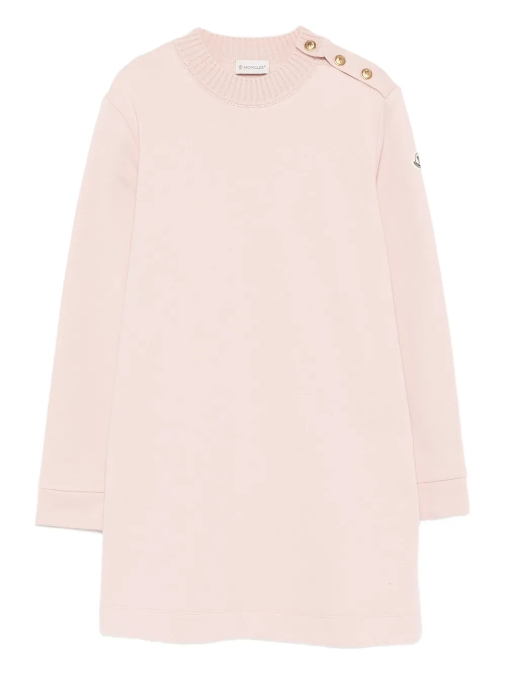 Платье с нашивкой-логотипом Moncler Enfant, розовый
Платье с нашивкой-логотипом Moncler Enfant, розовый
