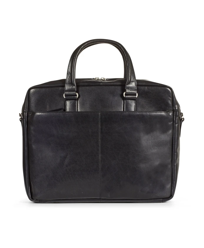 Кожаная деловая сумка для ноутбука Howard London, черный
Кожаная деловая сумка для ноутбука Howard London, черный