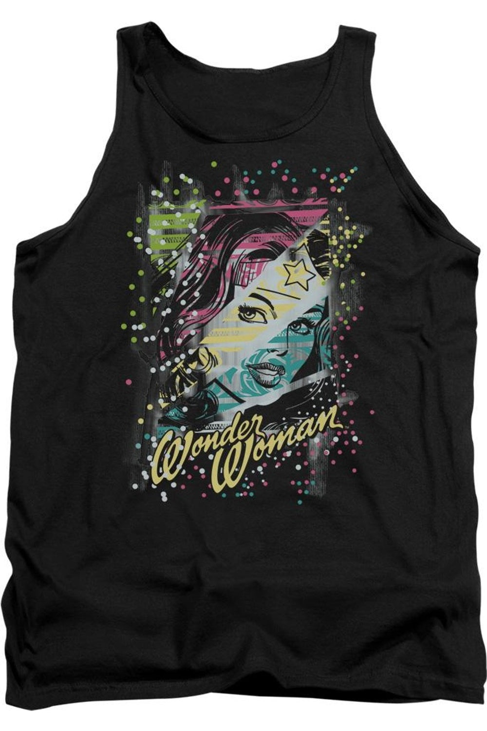 Майка для взрослых DC Comics Color Block Gildan, черный
Майка для взрослых DC Comics Color Block Gildan, черный