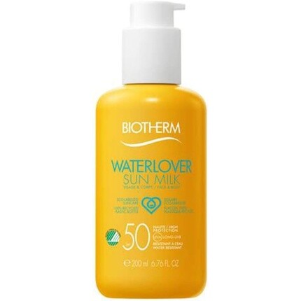 Waterlover Sun Milk Солнечное молочко Spf50 200 мл, Biotherm
Waterlover Sun Milk Солнечное молочко Spf50 200 мл, Biotherm