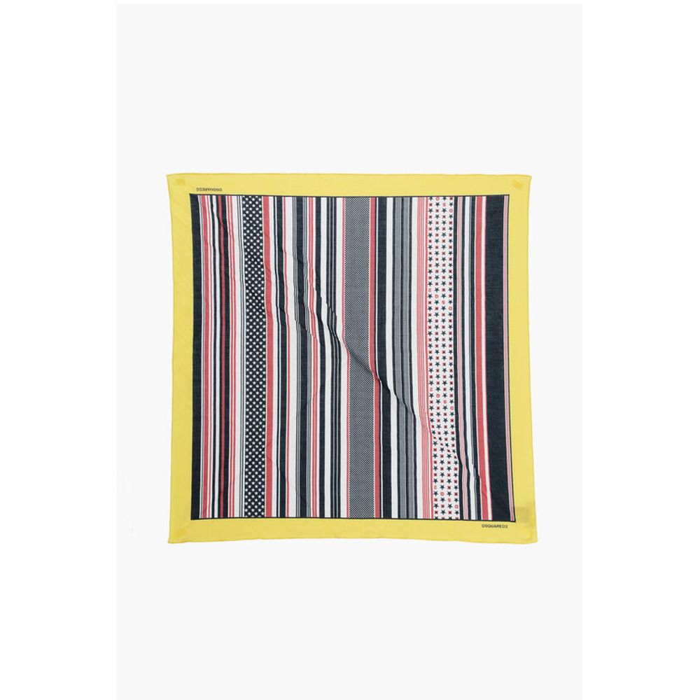 Полосатый хлопковый платок с принтом «Звезды» Dsquared2, Multicolor
Полосатый хлопковый платок с принтом «Звезды» Dsquared2, Multicolor