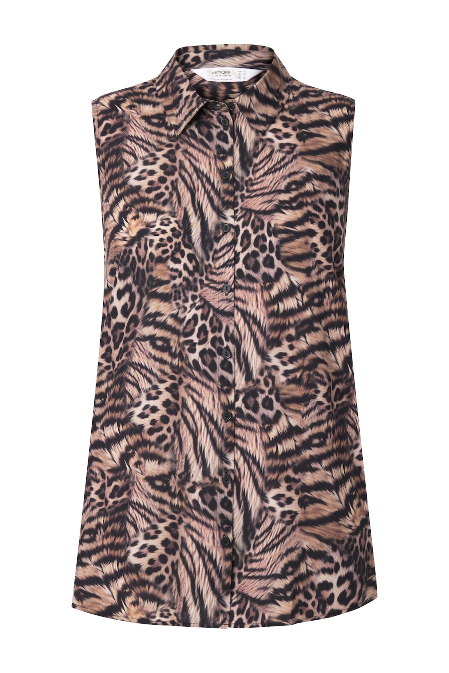 Блуза Angel of Style, серо-коричневый/светло-серый
Блуза Angel of Style, серо-коричневый/светло-серый