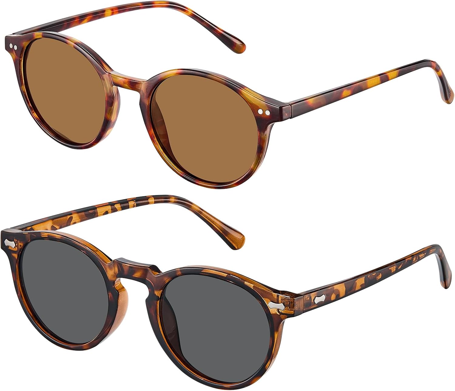 Солнцезащитные очки STGATN для женщин с небольшим лицом, поляризованные, круглые, в стиле ретро, легкие, из материала TR90, с защитой от УФ-излучения UV400, 4. Tortoise Grey Lens + Brown Lens
Солнцезащитные очки STGATN для женщин с небольшим лицом, поляризованные, круглые, в стиле ретро, легкие, из материала TR90, с защитой от УФ-излучения UV400, 4. Tortoise Grey Lens + Brown Lens