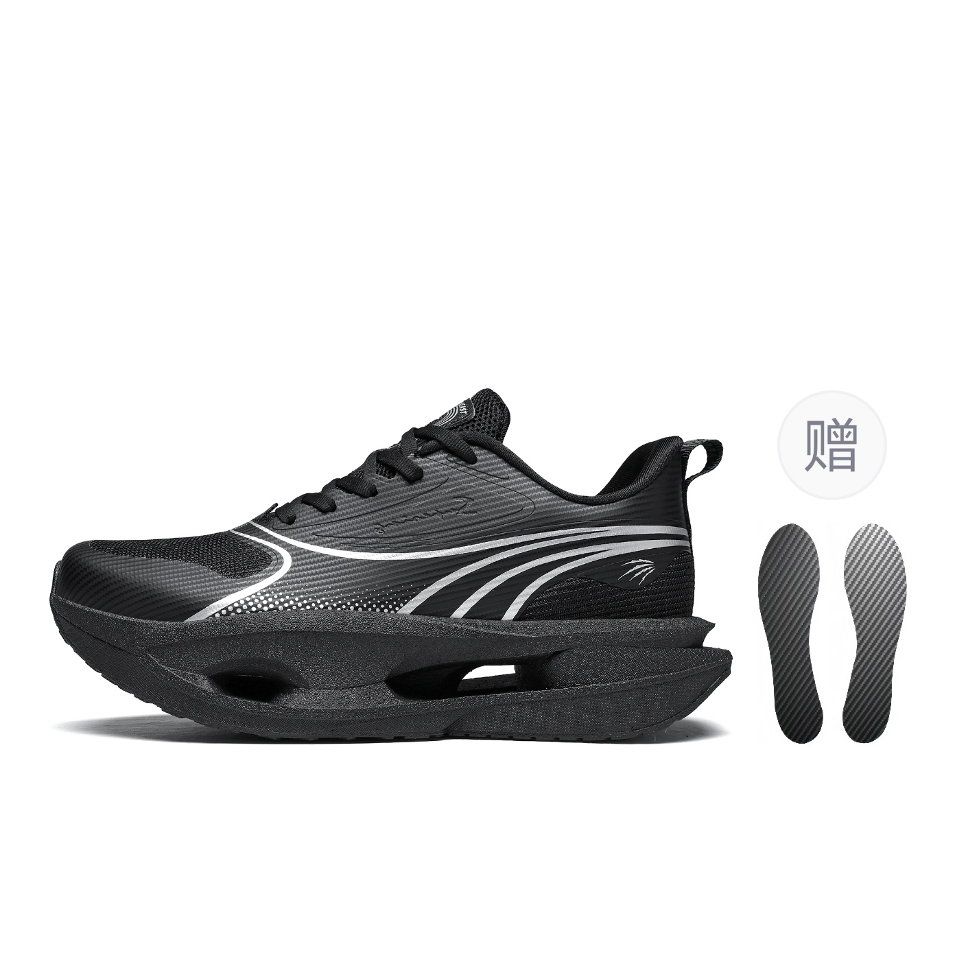 Амортизация Устойчивость к скольжению Устойчивость к истиранию Увеличение высоты Отскок Низкий верх SUPERING BEAST, all черный (includes full-length carbon plate)
Амортизация Устойчивость к скольжению Устойчивость к истиранию Увеличение высоты Отскок Низкий верх SUPERING BEAST, all черный (includes full-length carbon plate)