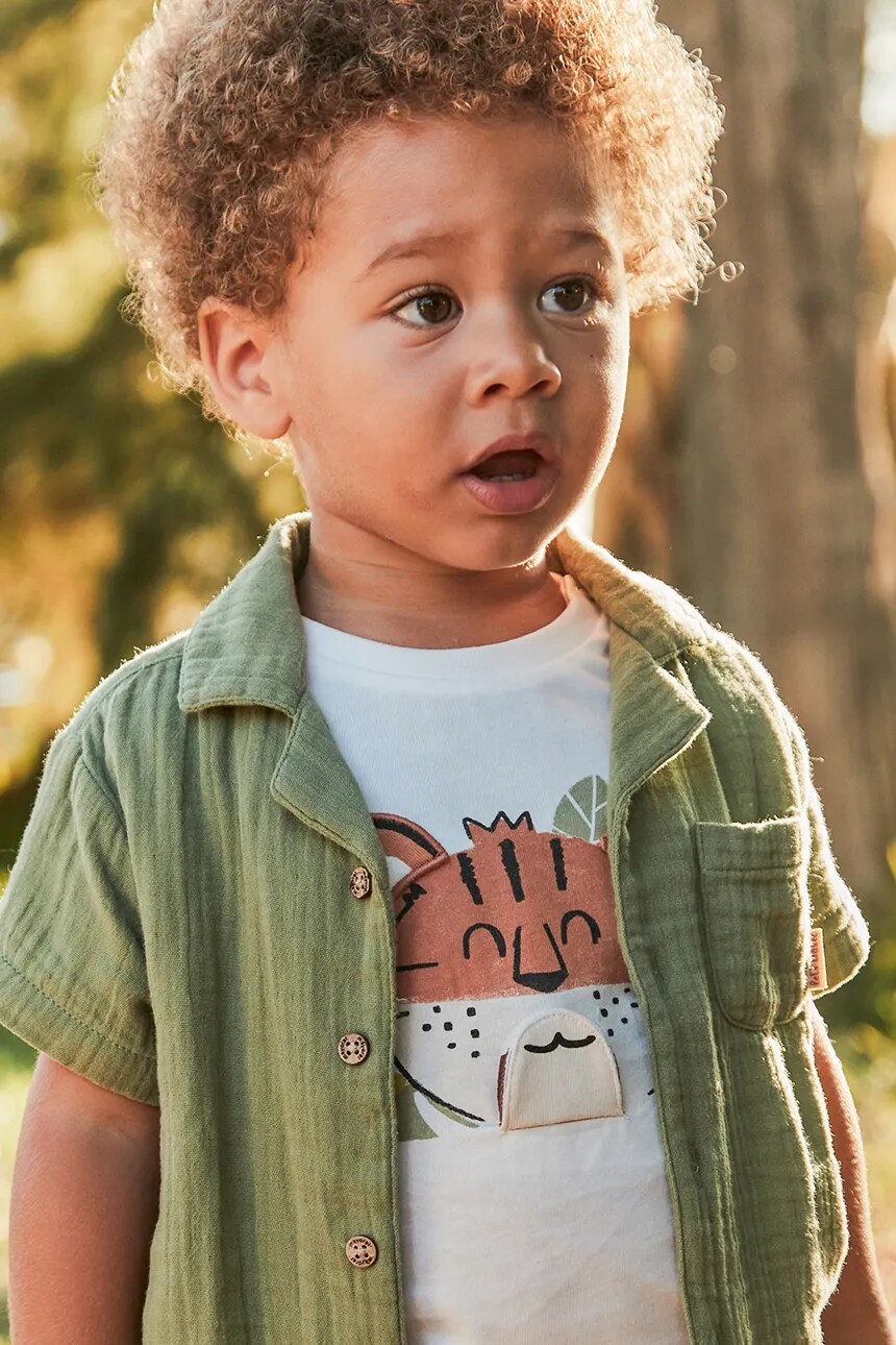 Футболка из хлопка для детей Mayoral, бежевый
Футболка из хлопка для детей Mayoral, бежевый