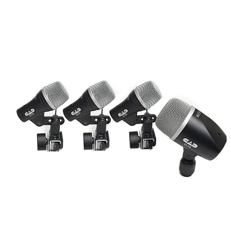 Комплект микрофонов CAD Stage4 4pc Drum Microphone Pack
Комплект микрофонов CAD Stage4 4pc Drum Microphone Pack