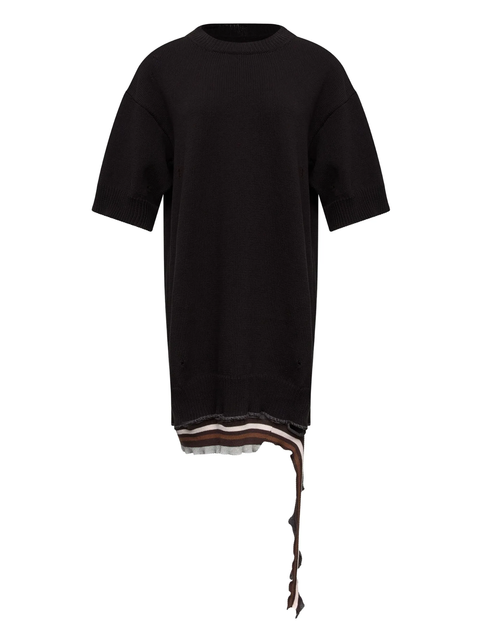 Платье с эффектом потертости Mm6 Maison Margiela, черный
Платье с эффектом потертости Mm6 Maison Margiela, черный