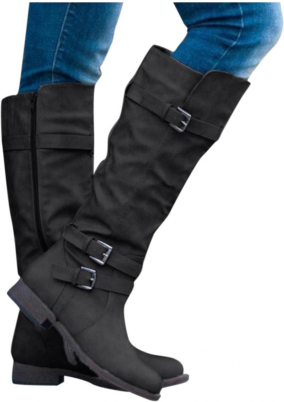 Женские высокие сапоги Hbeylia до колена, модные свободные складки, широкие сапоги выше колена, массивный низкий каблук, плоские высокие сапоги с боковой молнией, зимние теплые повседневные длинные сапоги для женщин, черный
Женские высокие сапоги Hbeylia до колена, модные свободные складки, широкие сапоги выше колена, массивный низкий каблук, плоские высокие сапоги с боковой молнией, зимние теплые повседневные длинные сапоги для женщин, черный