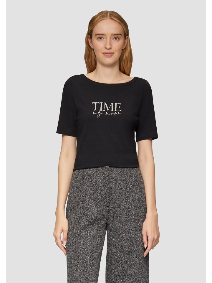 Футболка sOliver BLACK LABEL kurzarm, черный
Футболка sOliver BLACK LABEL kurzarm, черный