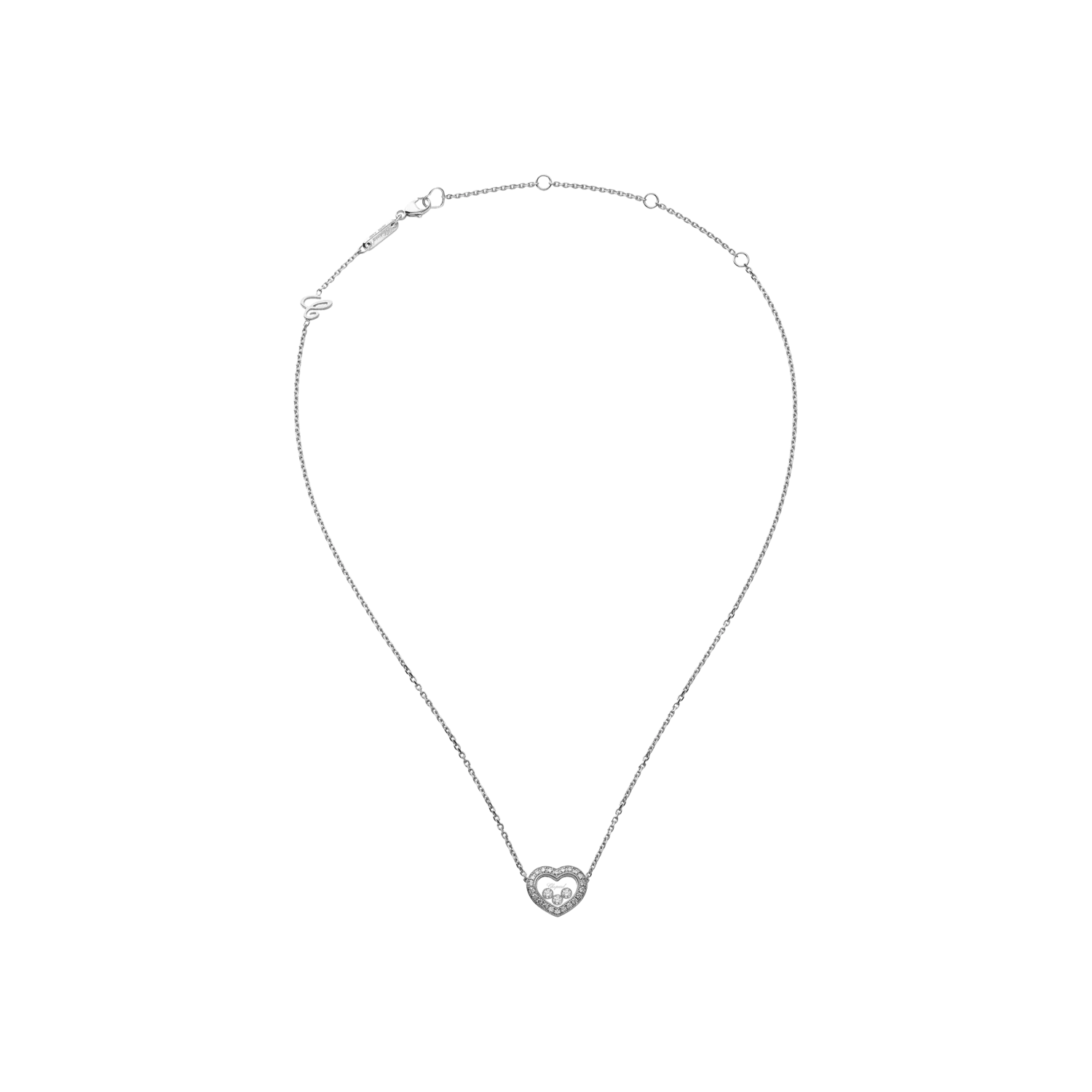 Колье Chopard Happy diamonds icons из белого золота с бриллиантами
Колье Chopard Happy diamonds icons из белого золота с бриллиантами