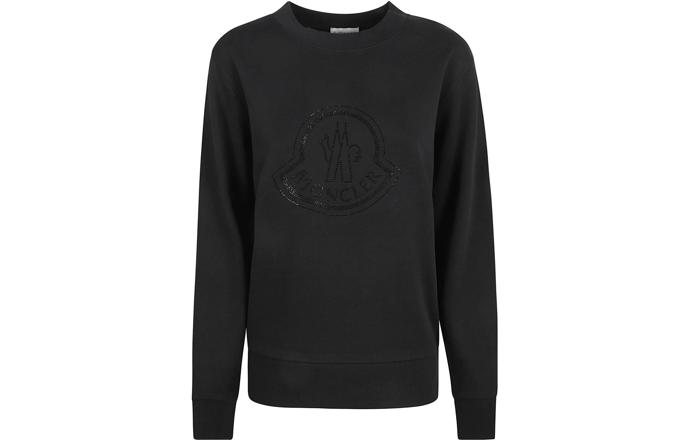 Свитшот с логотипом Moncler, черный
Свитшот с логотипом Moncler, черный