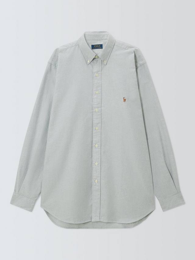 Прямая хлопковая рубашка-поло Big & Tall Regular Fit Ralph Lauren, Shamrock
Прямая хлопковая рубашка-поло Big & Tall Regular Fit Ralph Lauren, Shamrock