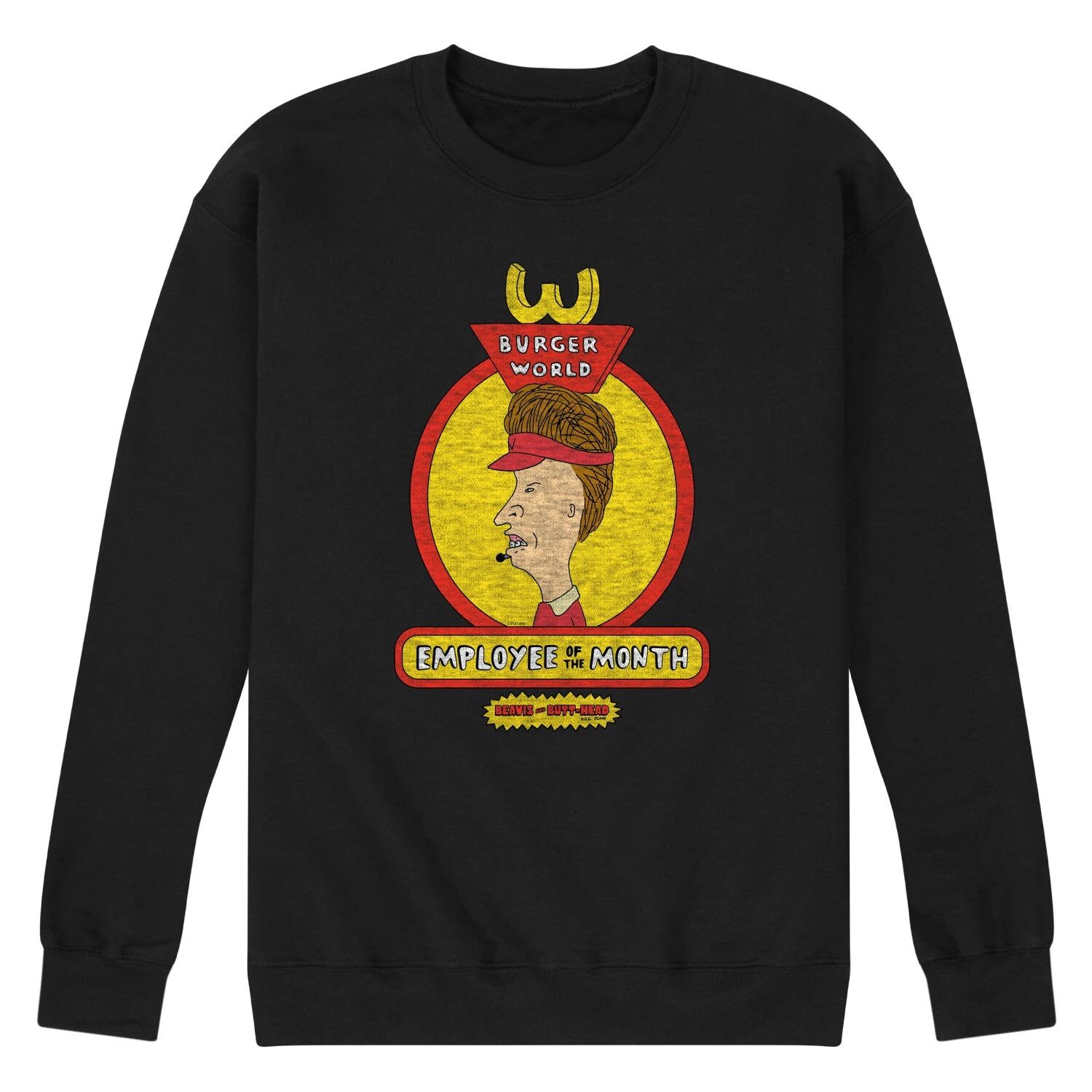 Мужской свитшот «Сотрудник месяца с Бивисом и Баттхедом» Licensed Character 
Мужской свитшот «Сотрудник месяца с Бивисом и Баттхедом» Licensed Character