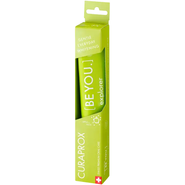 Зеленая зубная паста, 60 мл Curaprox Beyou
Зеленая зубная паста, 60 мл Curaprox Beyou