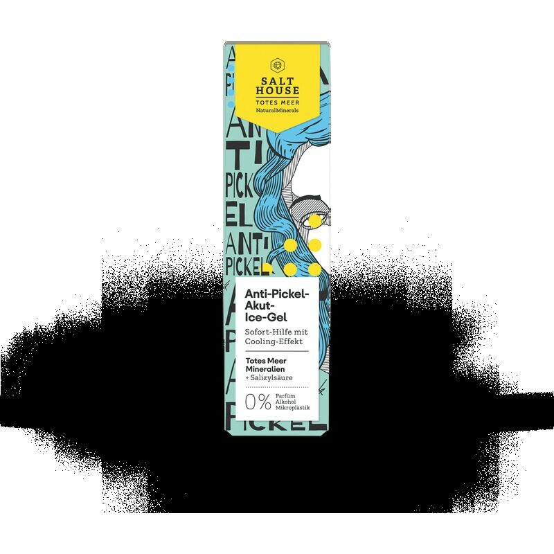 Острый ледяной гель против прыщей Salthouse Natural Minerals, 15 ml
Острый ледяной гель против прыщей Salthouse Natural Minerals, 15 ml