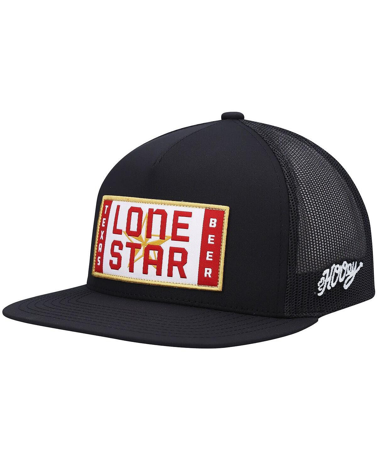 Мужская черная кепка Trucker Snapback с логотипом Lone Star Hooey
Мужская черная кепка Trucker Snapback с логотипом Lone Star Hooey