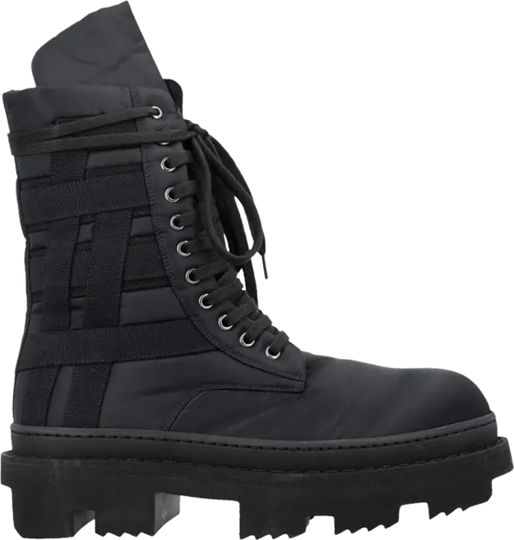 Кроссовки Rick Owens DRKSHDW Army Megatooth Ankle Boot 'Black', черный 
Кроссовки Rick Owens DRKSHDW Army Megatooth Ankle Boot 'Black', черный