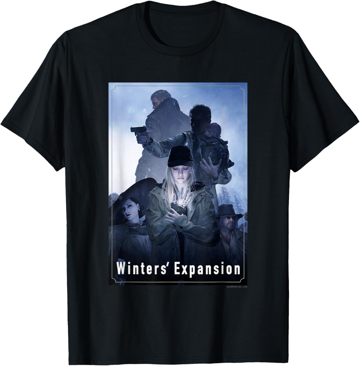 Футболка BIOHAZARD VILLAGE Winters' Expansion, черная Capcom
Футболка BIOHAZARD VILLAGE Winters' Expansion, черная Capcom