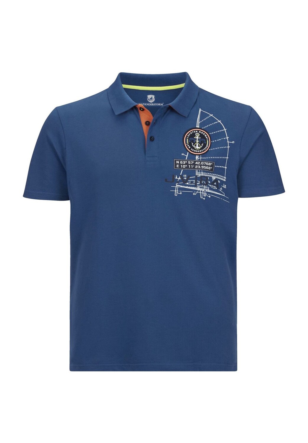 Рубашка-поло NICCO JAN VANDERSTORM, цвет Royalblau
Рубашка-поло NICCO JAN VANDERSTORM, цвет Royalblau