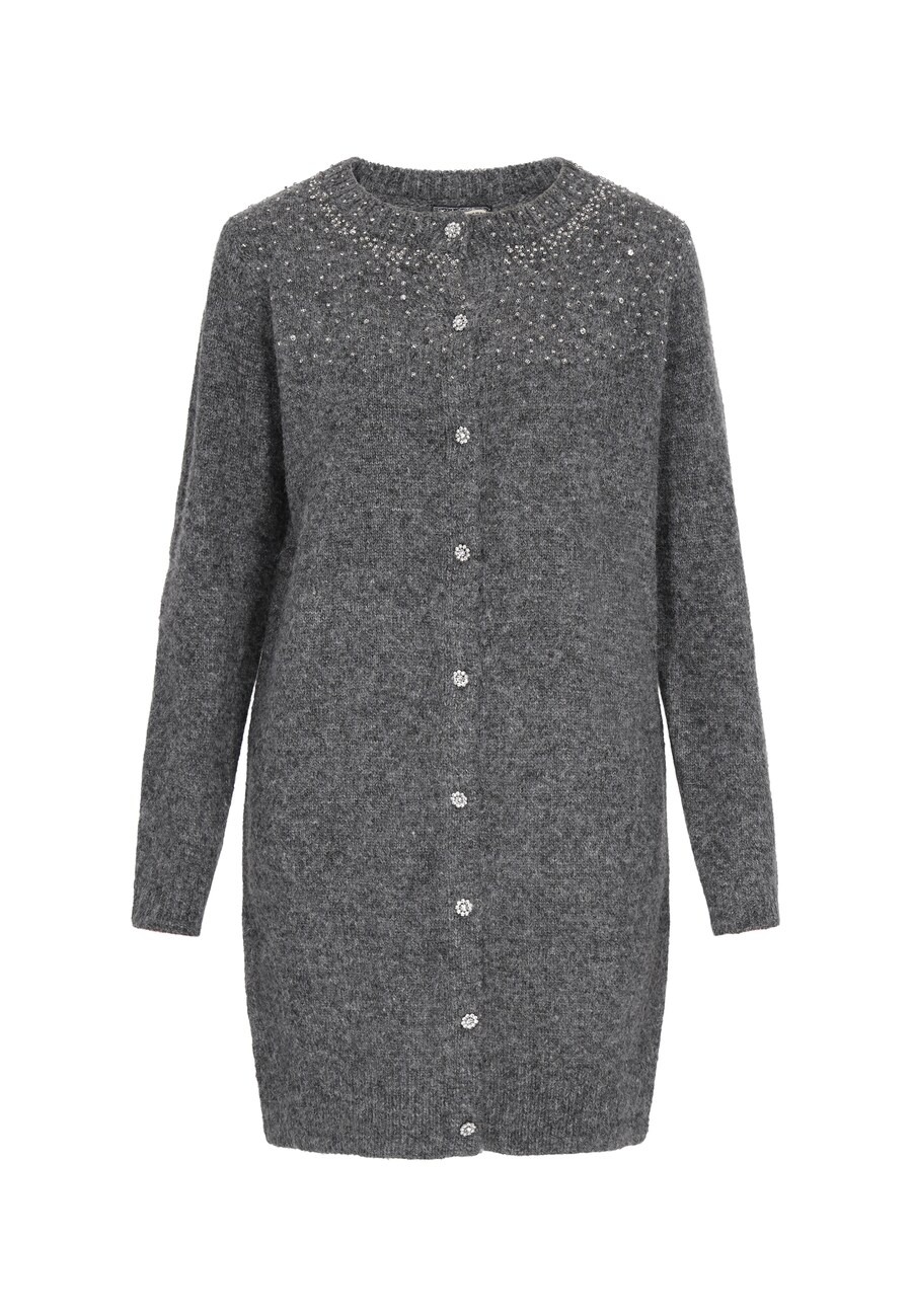 Вязаный кардиган DreiMaster Vintage, темно-серый
Вязаный кардиган DreiMaster Vintage, темно-серый