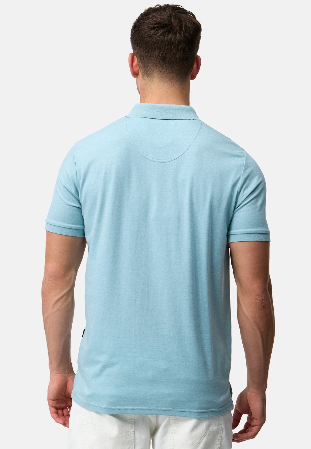 Рубашка поло INYONAH INDICODE JEANS, светло-голубой 
Рубашка поло INYONAH INDICODE JEANS, светло-голубой