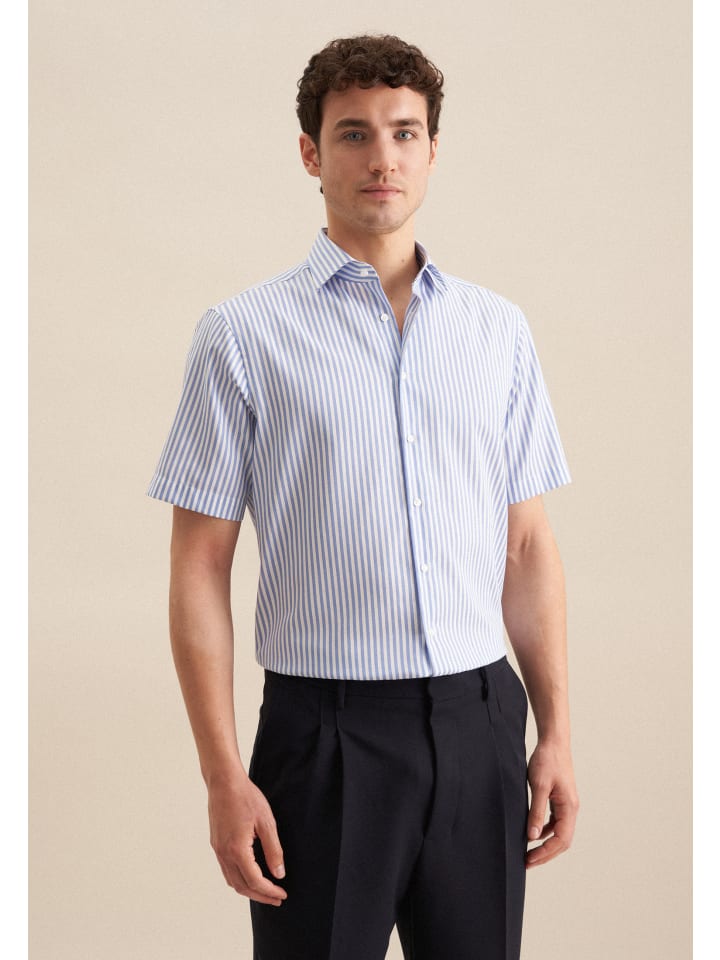 Рубашка Seidensticker, светло-синий
Рубашка Seidensticker, светло-синий