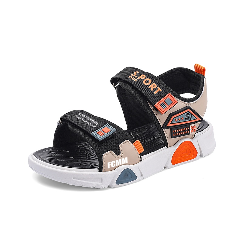 Детские сандалии FCMM, черный/оранжевый
Детские сандалии FCMM, черный/оранжевый