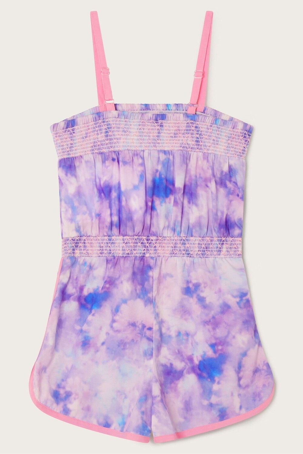 Комбинезон с принтом «тай дай» Monsoon, фиолетовый
Комбинезон с принтом «тай дай» Monsoon, фиолетовый