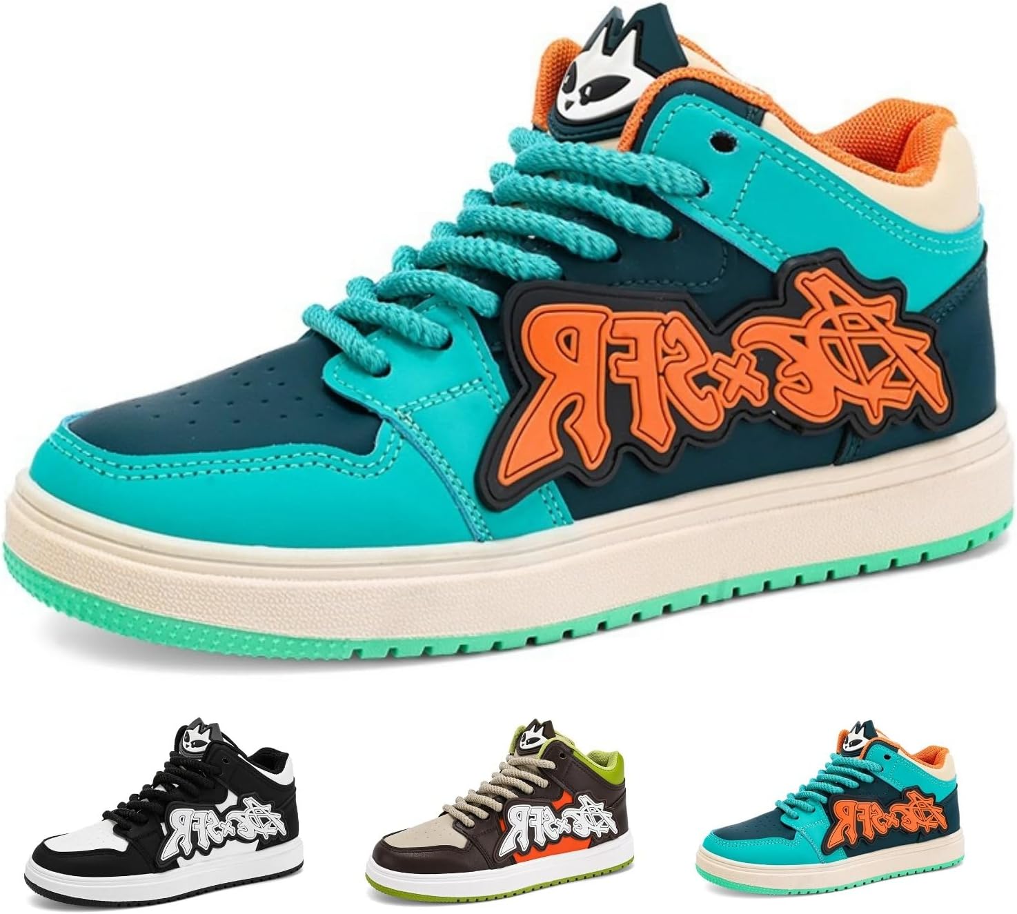 Высокие модные кроссовки MACEFIL для мужчин, массивные, противоскользящие, удобные, стильные, повседневные кеды для прогулок, оранжевый/голубой
Высокие модные кроссовки MACEFIL для мужчин, массивные, противоскользящие, удобные, стильные, повседневные кеды для прогулок, оранжевый/голубой