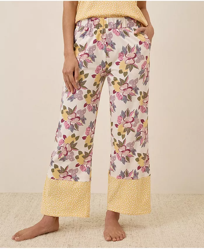 Женские пижамные брюки из органического хлопка Staycation Pact, коричневый/бежевый
Женские пижамные брюки из органического хлопка Staycation Pact, коричневый/бежевый