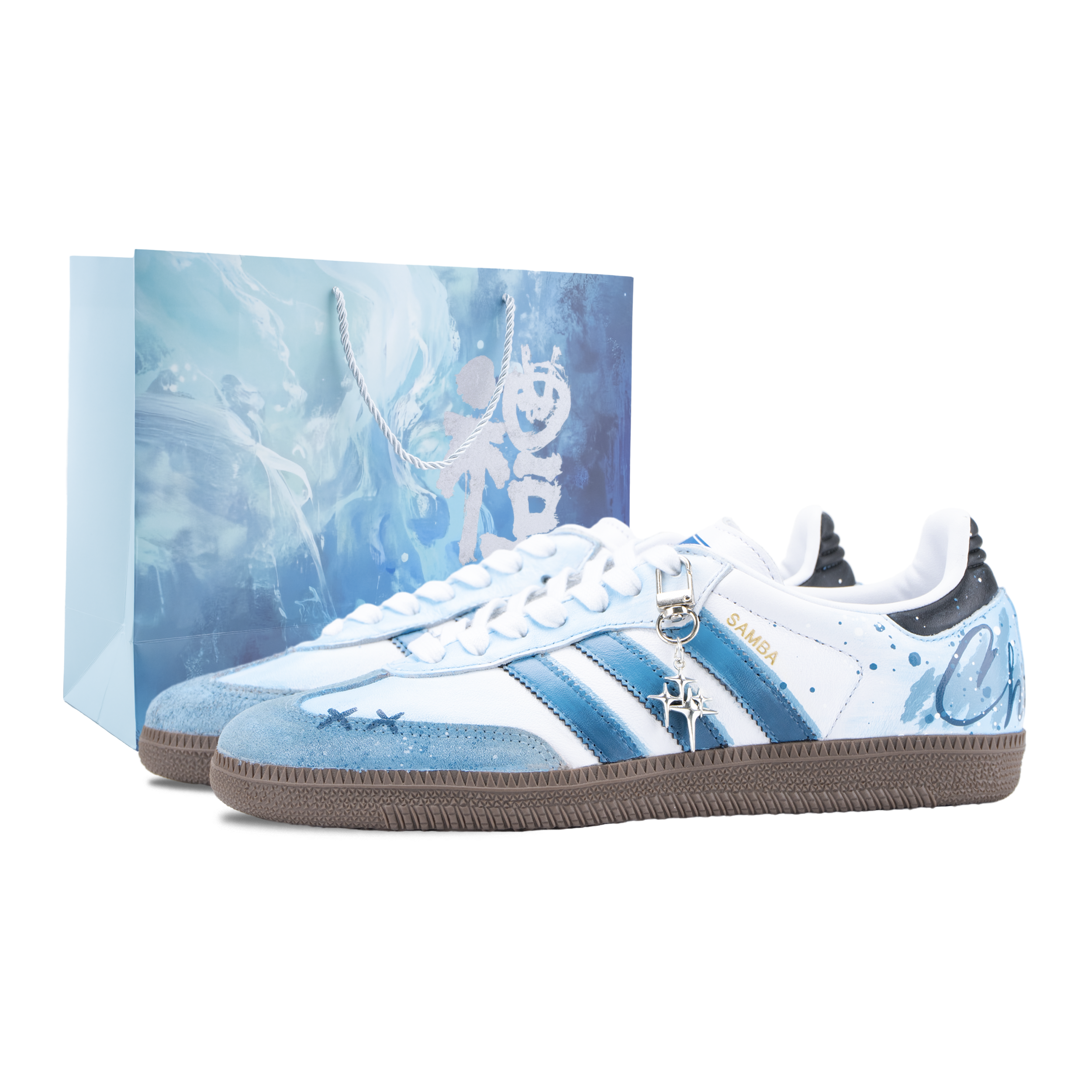 Adidas Samba OG Sky Samba German Army Trainers Unisex White Blue
Adidas Samba OG Sky Samba German Army Trainers Unisex White Blue