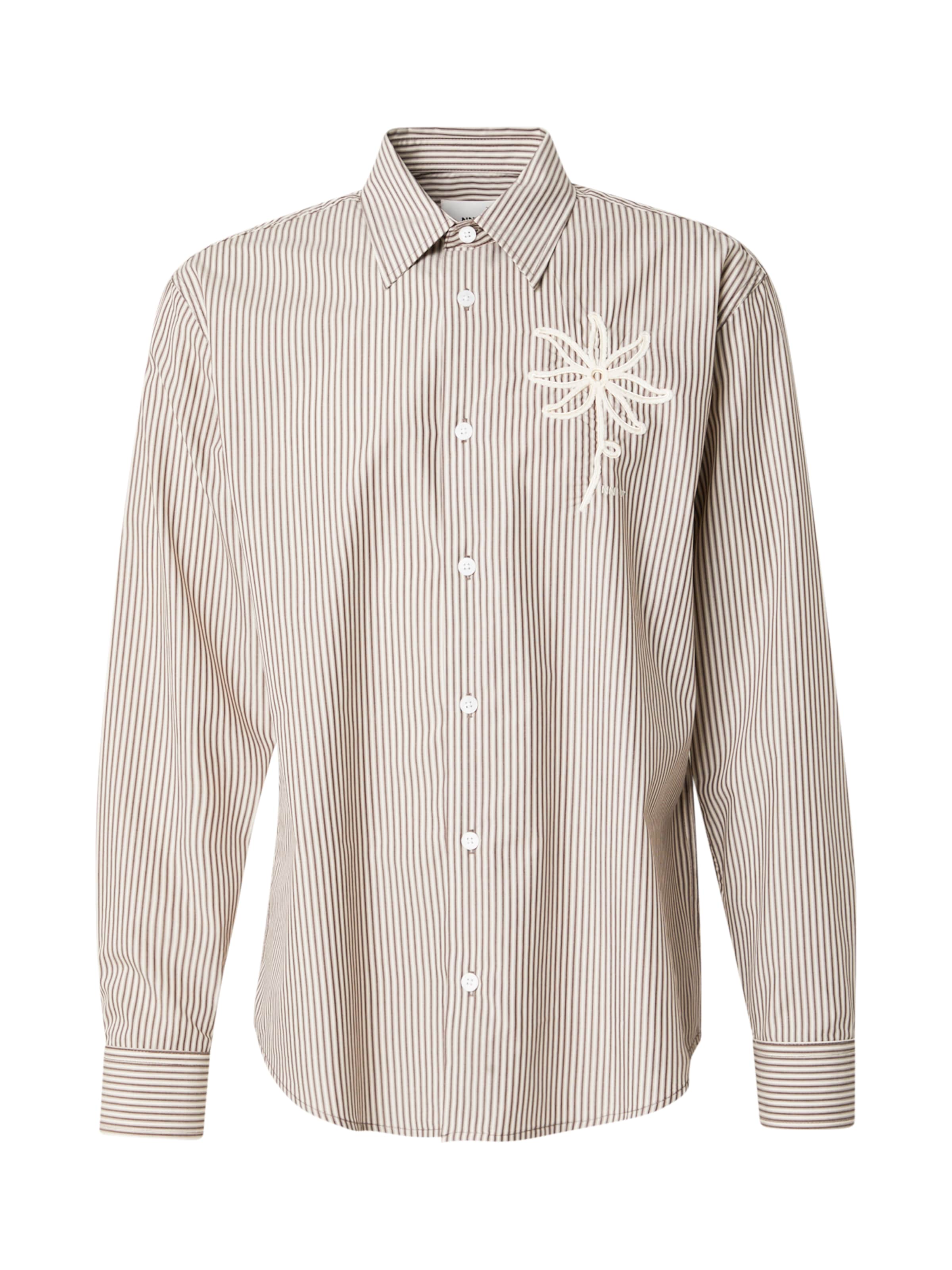 NN07 Рубашка на пуговицах Regular fit 'Quinsy' в коричневом цвете
NN07 Рубашка на пуговицах Regular fit 'Quinsy' в коричневом цвете