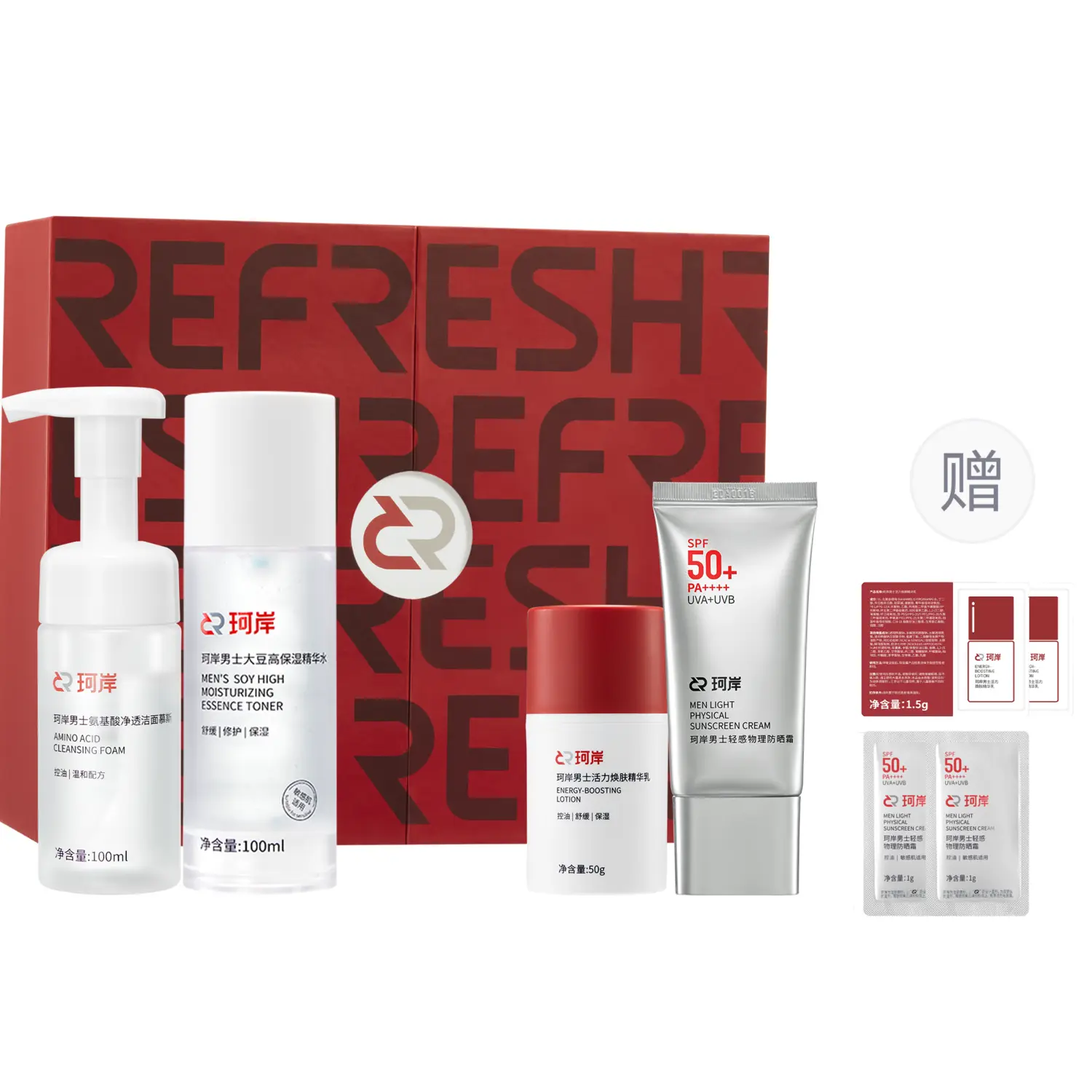 Наборы для ухода за кожей для мужчин REFRESH
Наборы для ухода за кожей для мужчин REFRESH