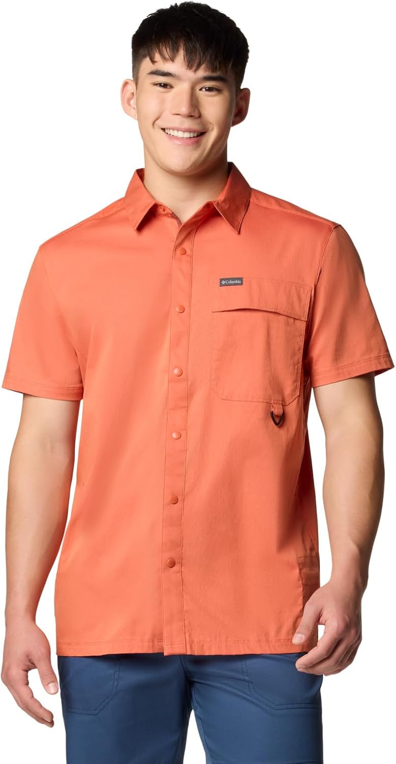Columbia мужская рубашка с коротким рукавом Landroamer Twill, Tuscan
Columbia мужская рубашка с коротким рукавом Landroamer Twill, Tuscan