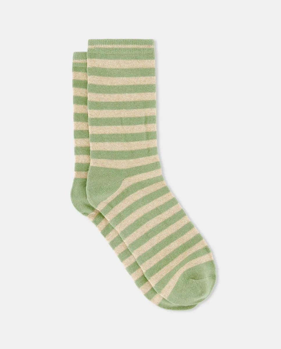 Средние носки Luerex в полоску Énfasis, зеленый
Средние носки Luerex в полоску Énfasis, зеленый