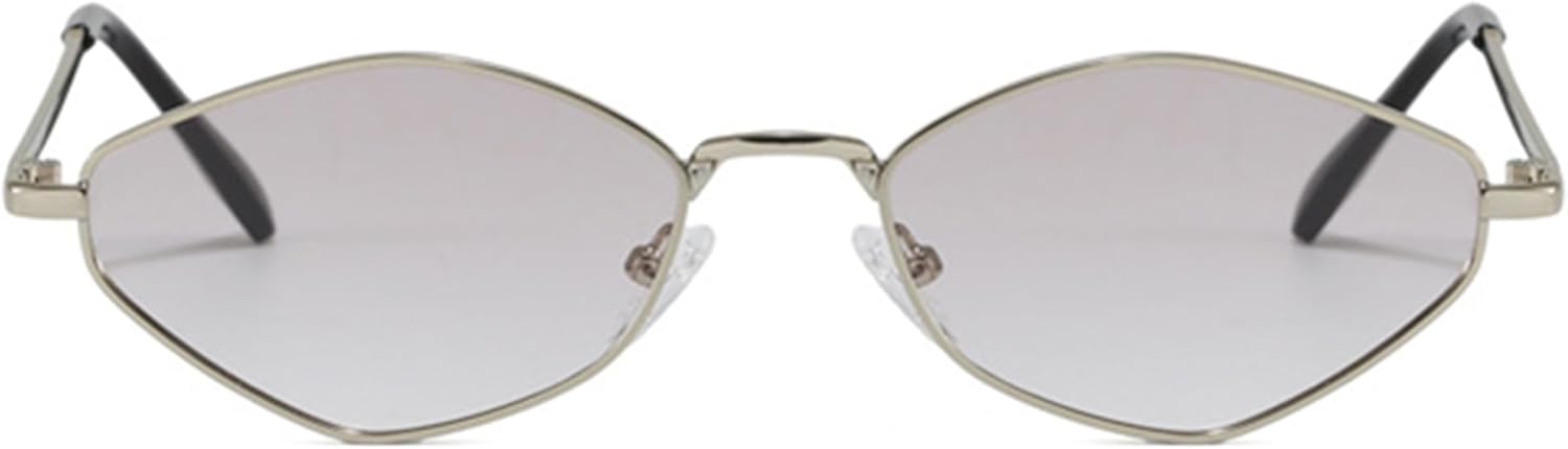 Солнцезащитные очки Bullabulling в стиле ретро с шестиугольной металлической оправой для женщин и мужчин, 2026. Модные винтажные солнцезащитные очки в узкой золотой оправе, стильные, маленькие, в стиле 90-х, Silvery
Солнцезащитные очки Bullabulling в стиле ретро с шестиугольной металлической оправой для женщин и мужчин, 2026. Модные винтажные солнцезащитные очки в узкой золотой оправе, стильные, маленькие, в стиле 90-х, Silvery